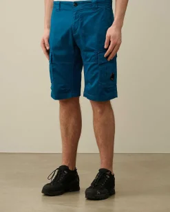 Homme C.P. Company Survêtements Et Shorts^Stretch Sateen Cargo Shorts