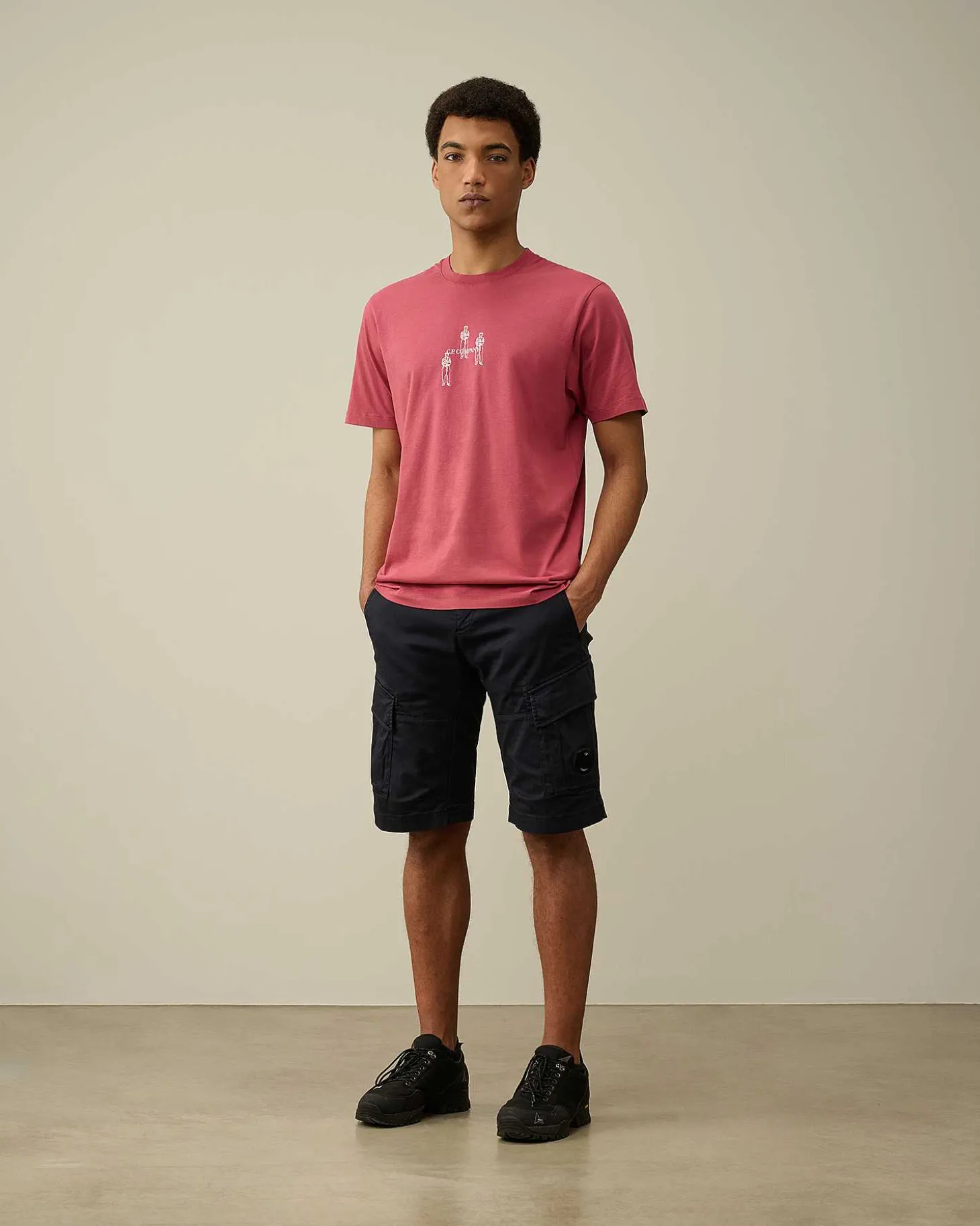 Homme C.P. Company Survêtements Et Shorts^Stretch Sateen Cargo Shorts