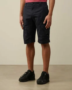 Homme C.P. Company Survêtements Et Shorts^Stretch Sateen Cargo Shorts