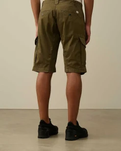 Homme C.P. Company Survêtements Et Shorts^Stretch Sateen Cargo Shorts