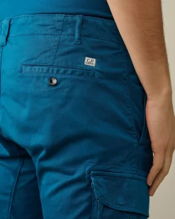 Homme C.P. Company Pantalons^Stretch Sateen Ergonomic Lens Cargo Pants