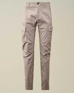 Homme C.P. Company Pantalons^Stretch Sateen Ergonomic Logo Cargo Pants