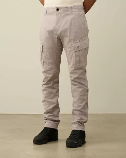 Homme C.P. Company Pantalons^Stretch Sateen Ergonomic Logo Cargo Pants
