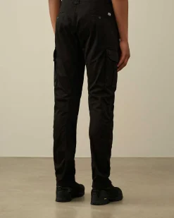 Homme C.P. Company Pantalons^Stretch Sateen Ergonomic Logo Cargo Pants