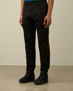 Homme C.P. Company Pantalons^Stretch Sateen Ergonomic Logo Cargo Pants