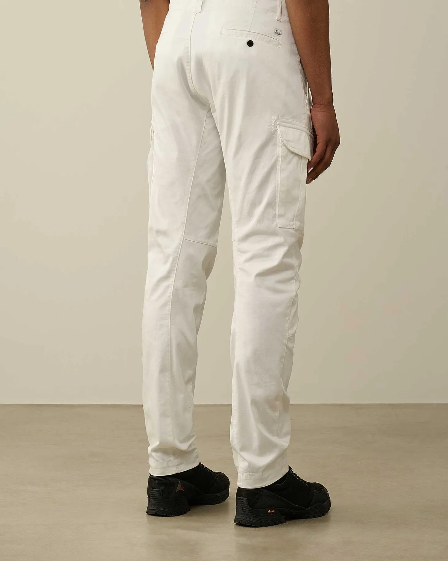 Homme C.P. Company Pantalons^Stretch Sateen Ergonomic Logo Cargo Pants
