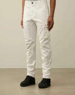 Homme C.P. Company Pantalons^Stretch Sateen Ergonomic Logo Cargo Pants