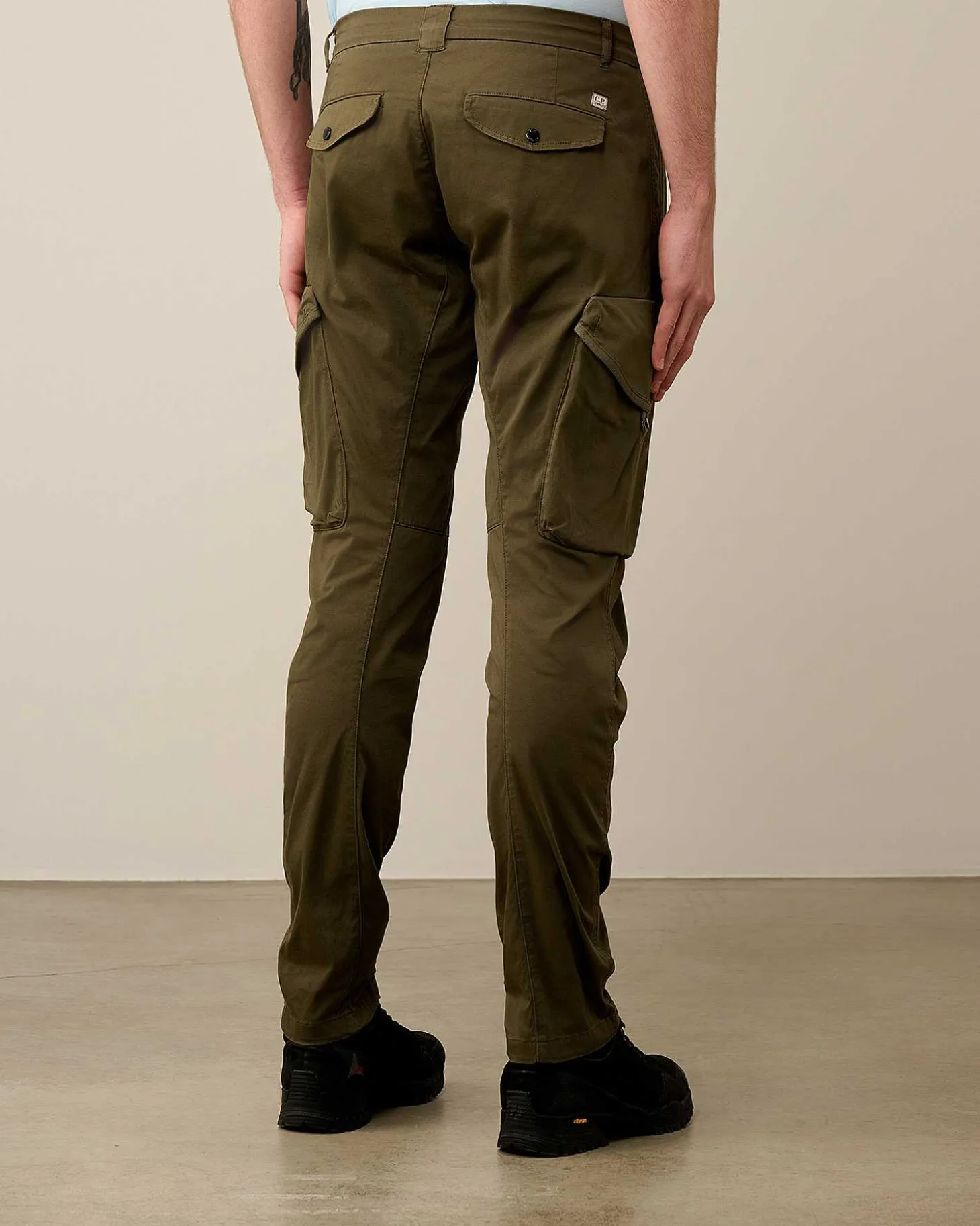 Homme C.P. Company Pantalons^Stretch Sateen Ergonomic Lens Utility Pants
