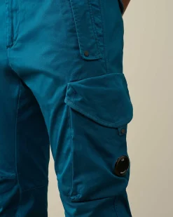 Homme C.P. Company Pantalons^Stretch Sateen Ergonomic Lens Utility Pants