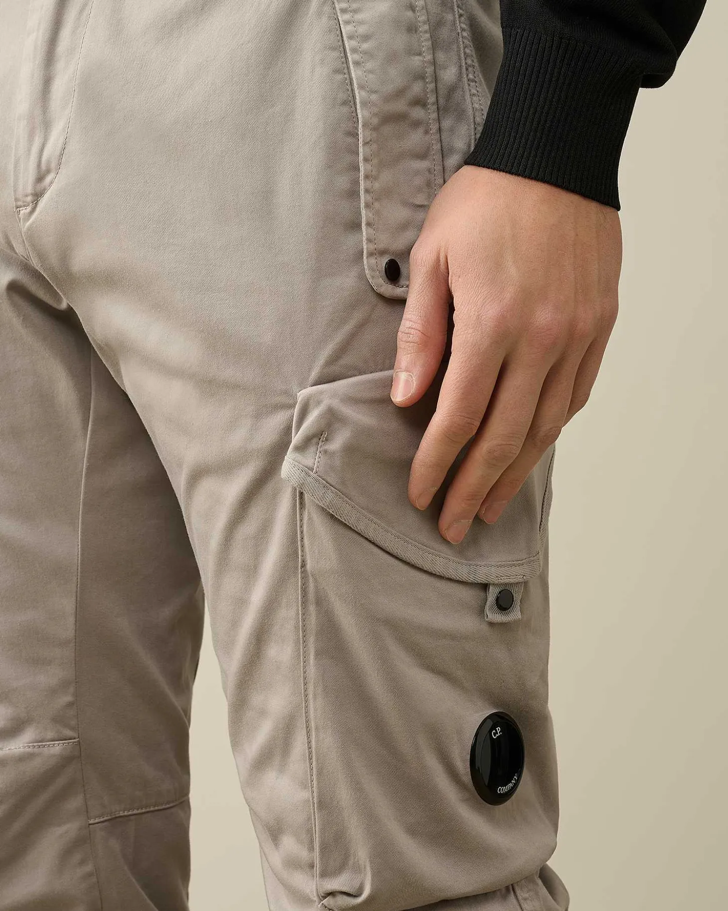 Homme C.P. Company Pantalons^Stretch Sateen Ergonomic Lens Utility Pants