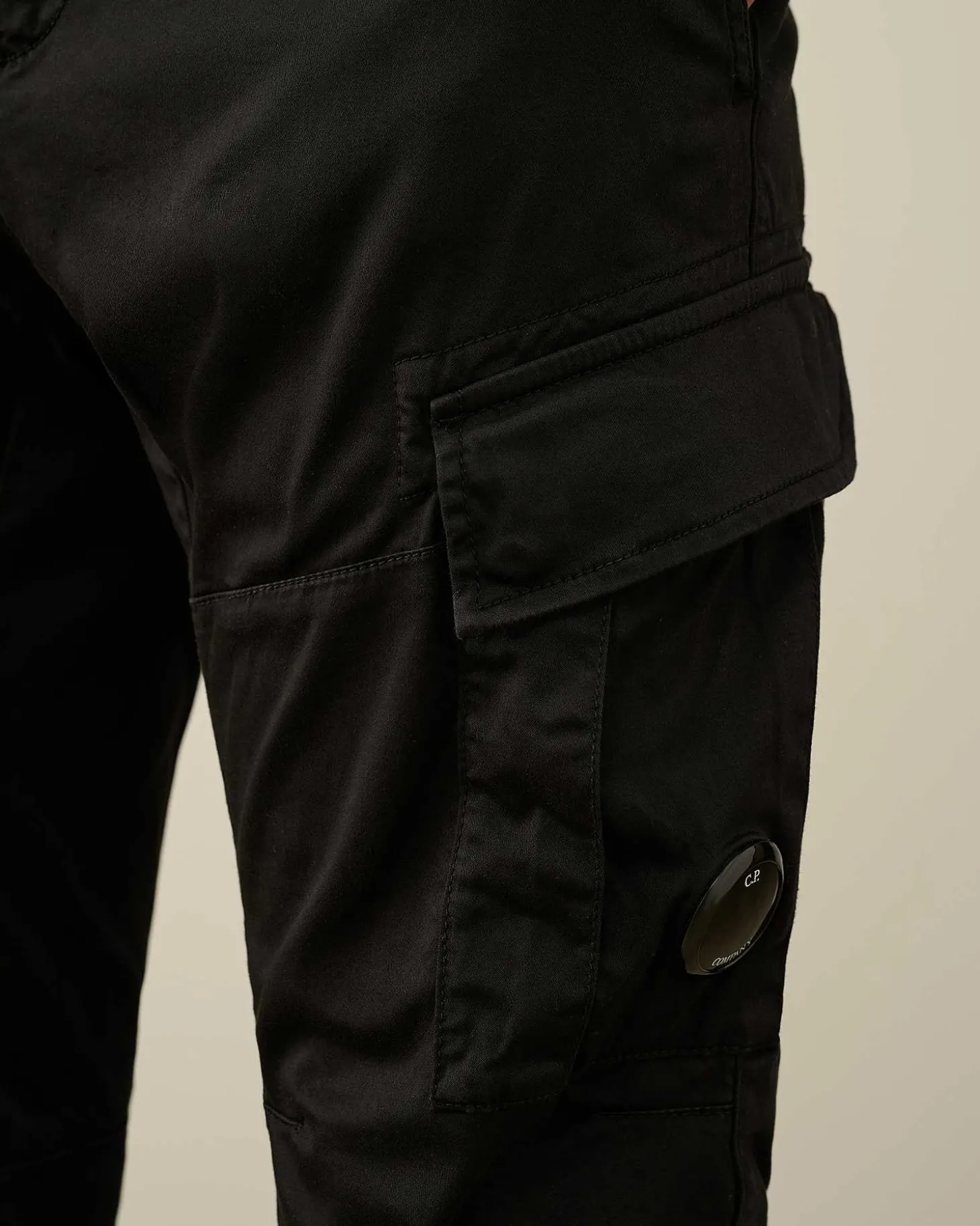 Homme C.P. Company Pantalons^Stretch Sateen Ergonomic Lens Cargo Pants