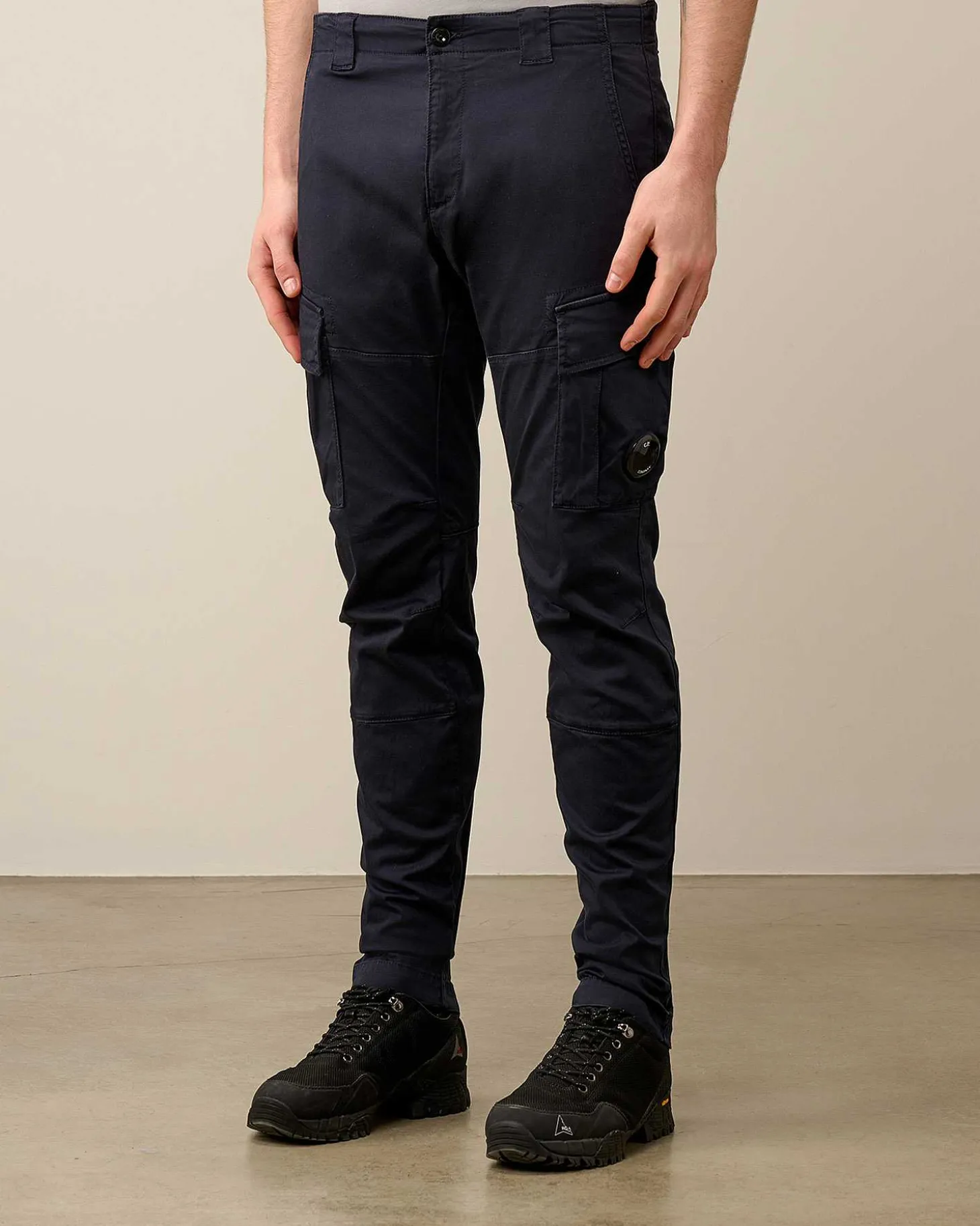 Homme C.P. Company Pantalons^Stretch Sateen Ergonomic Lens Cargo Pants