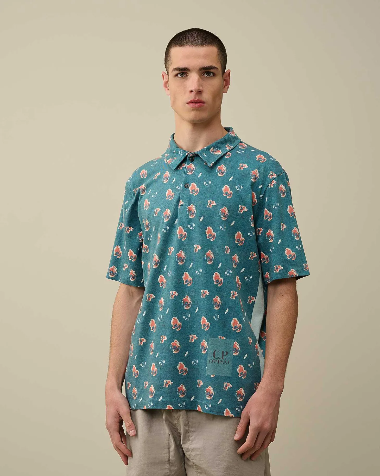 Homme C.P. Company T-Shirts Et Polos^Tacting Piquet Sponged Polo Shirt
