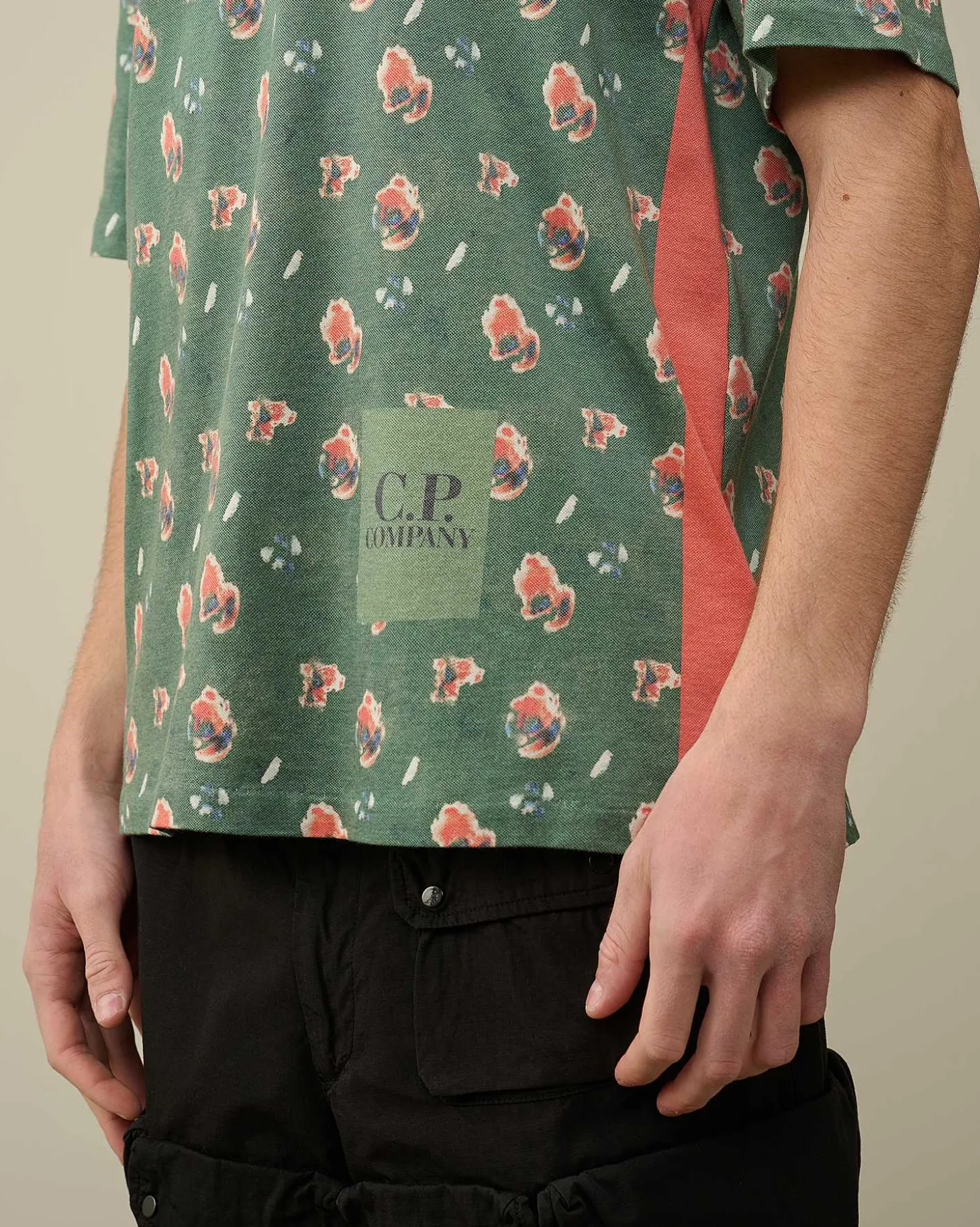 Homme C.P. Company T-Shirts Et Polos^Tacting Piquet Sponged Polo Shirt