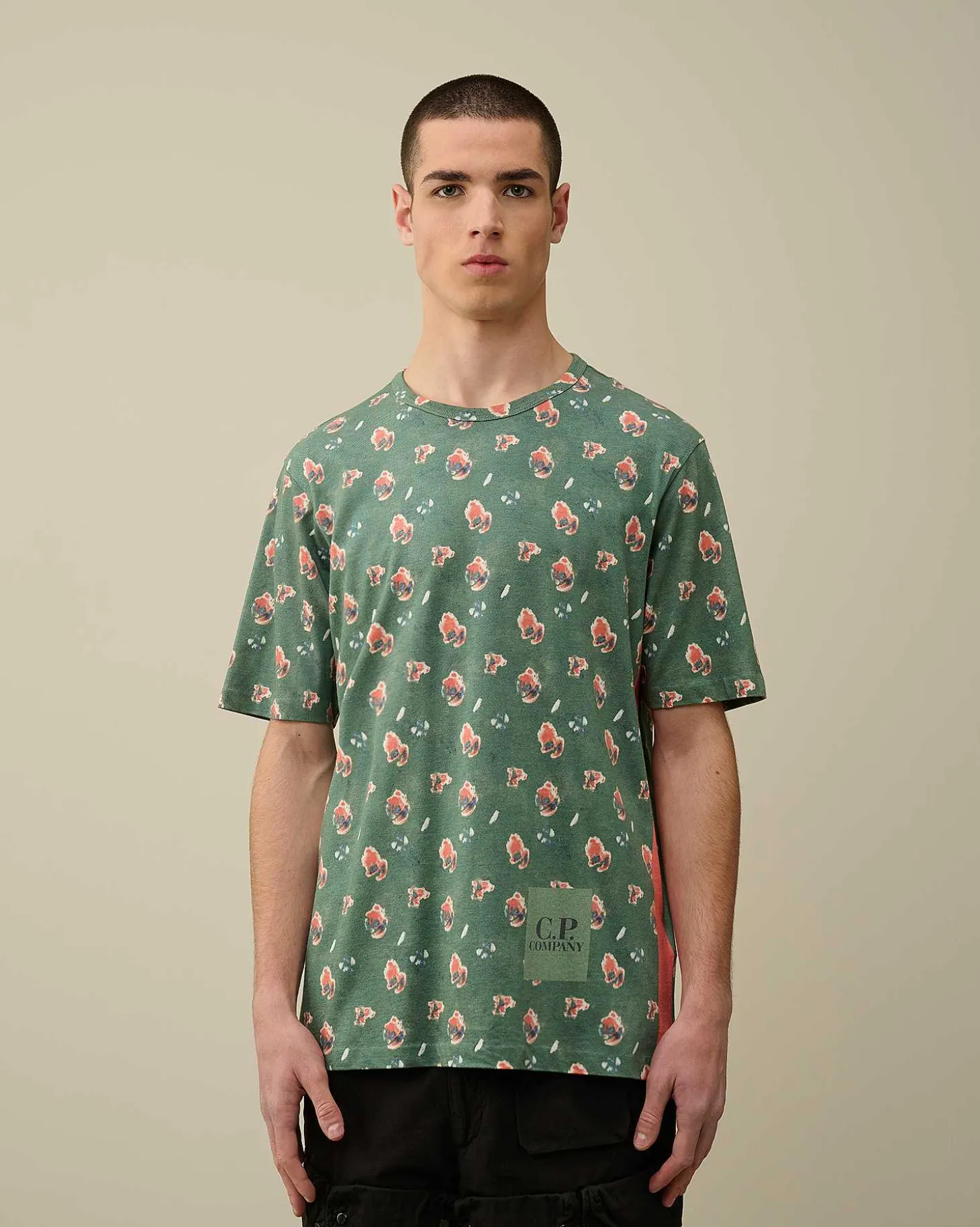 Homme C.P. Company T-Shirts Et Polos^Tacting Piquet Sponged T-Shirt