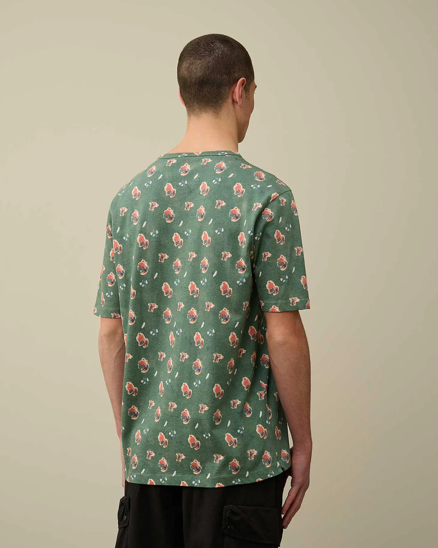 Homme C.P. Company T-Shirts Et Polos^Tacting Piquet Sponged T-Shirt