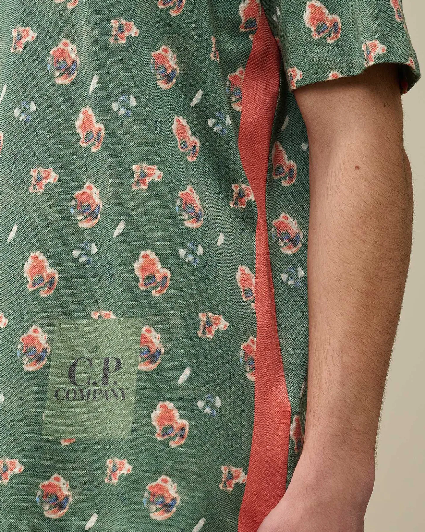 Homme C.P. Company T-Shirts Et Polos^Tacting Piquet Sponged T-Shirt