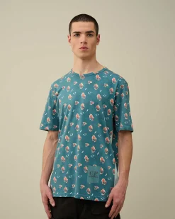 Homme C.P. Company T-Shirts Et Polos^Tacting Piquet Sponged T-Shirt