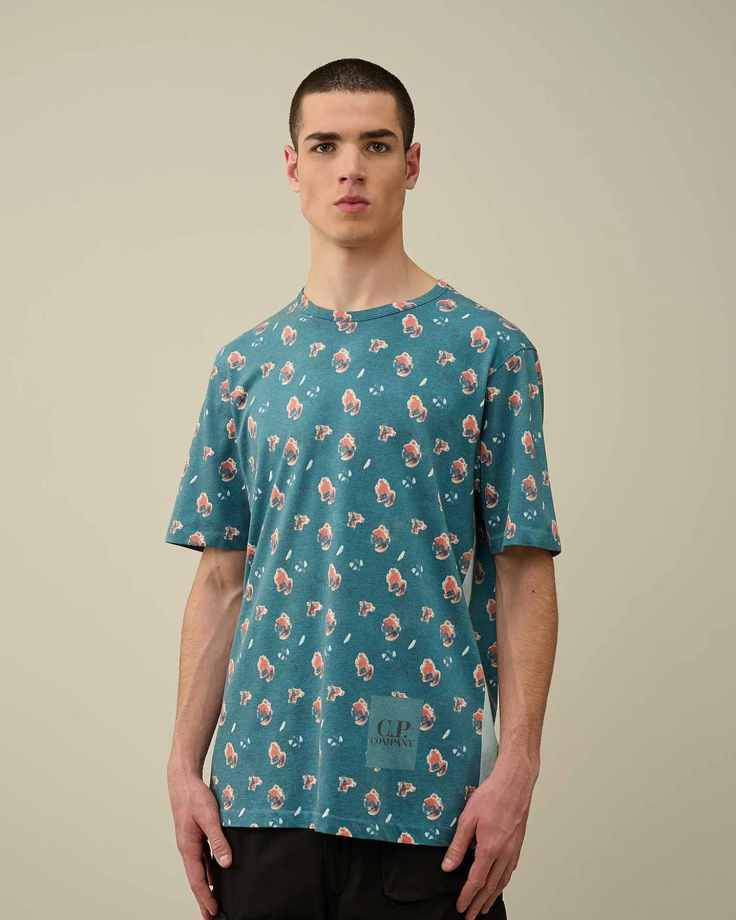 Homme C.P. Company T-Shirts Et Polos^Tacting Piquet Sponged T-Shirt