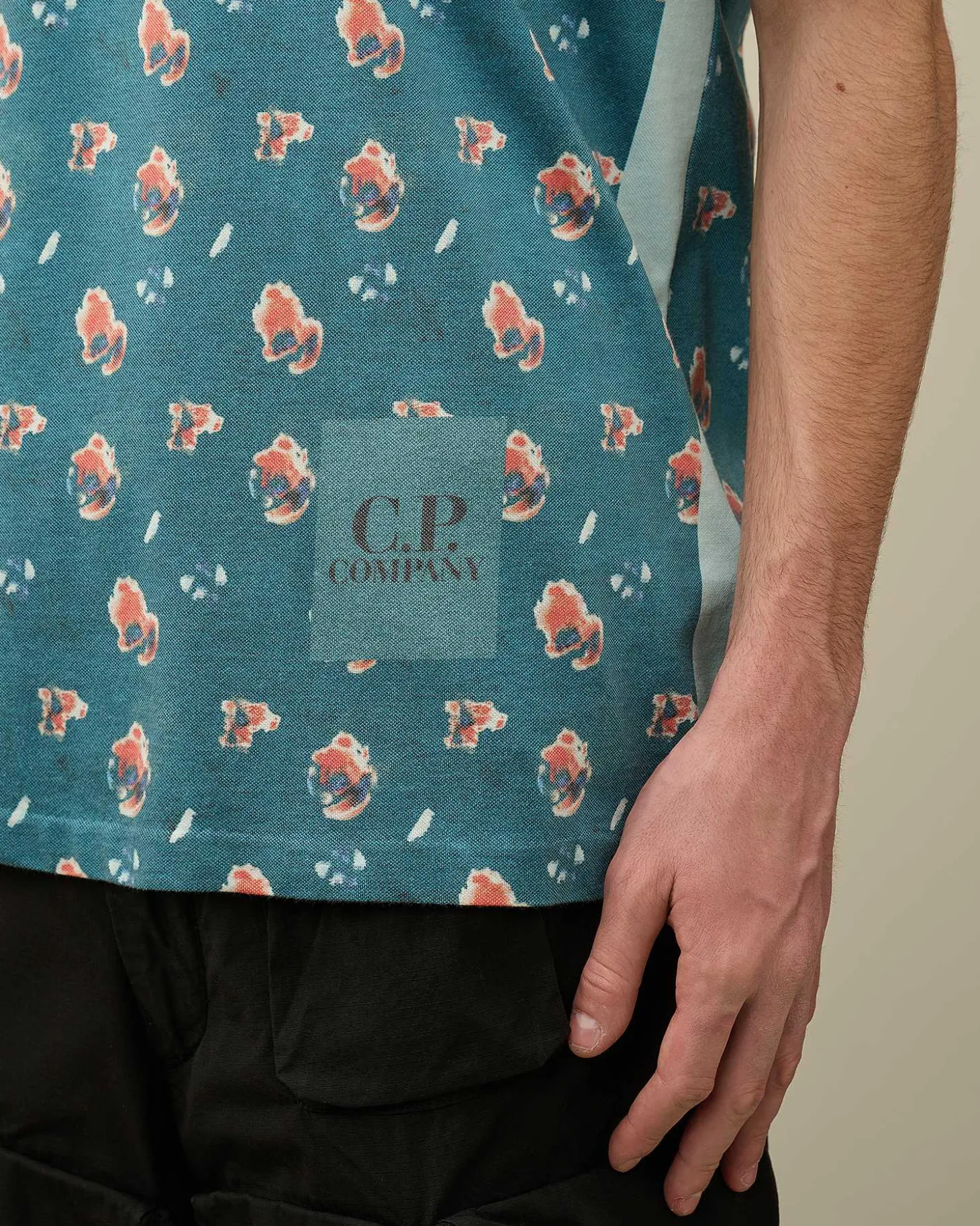 Homme C.P. Company T-Shirts Et Polos^Tacting Piquet Sponged T-Shirt