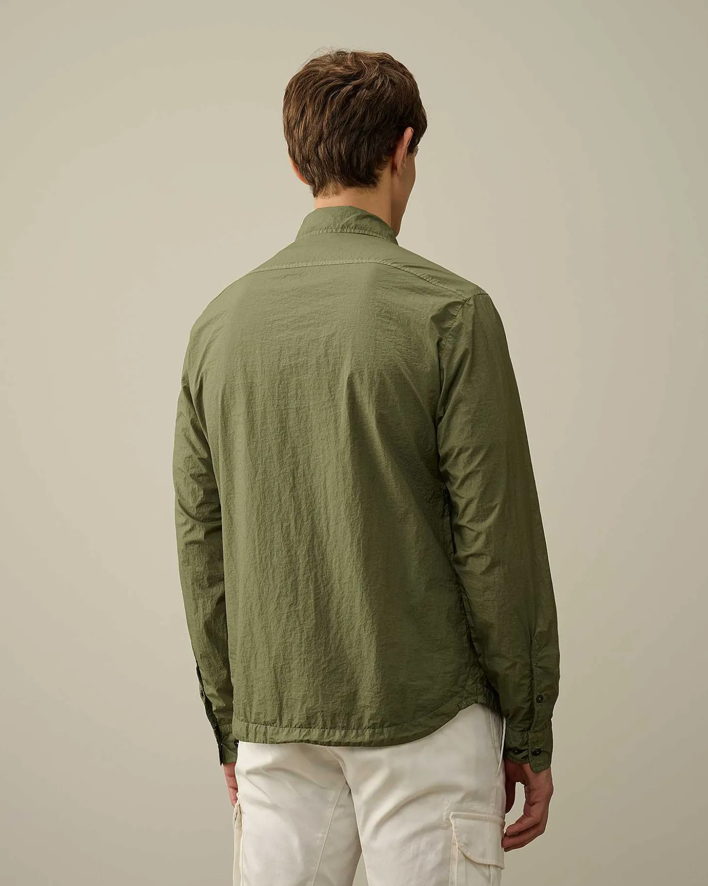 Homme C.P. Company Chemises^Taylon L Zipped Shirt
