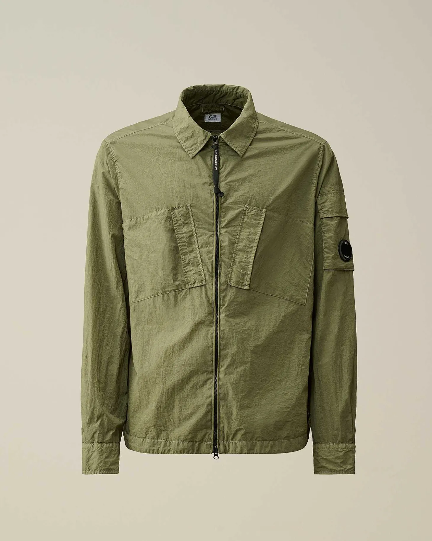 Homme C.P. Company Chemises^Taylon L Zipped Shirt