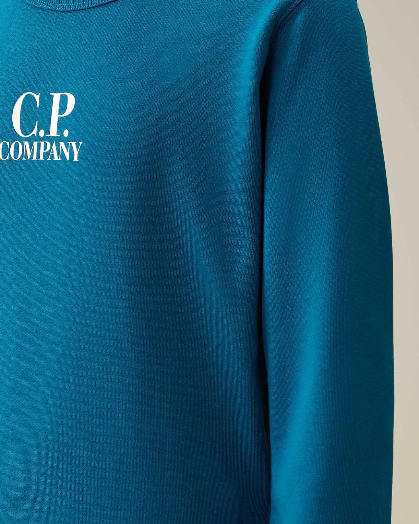 Kids C.P. Company Vêtements 10-14 Ans^U16 Basic Fleece Logo Sweatshirt
