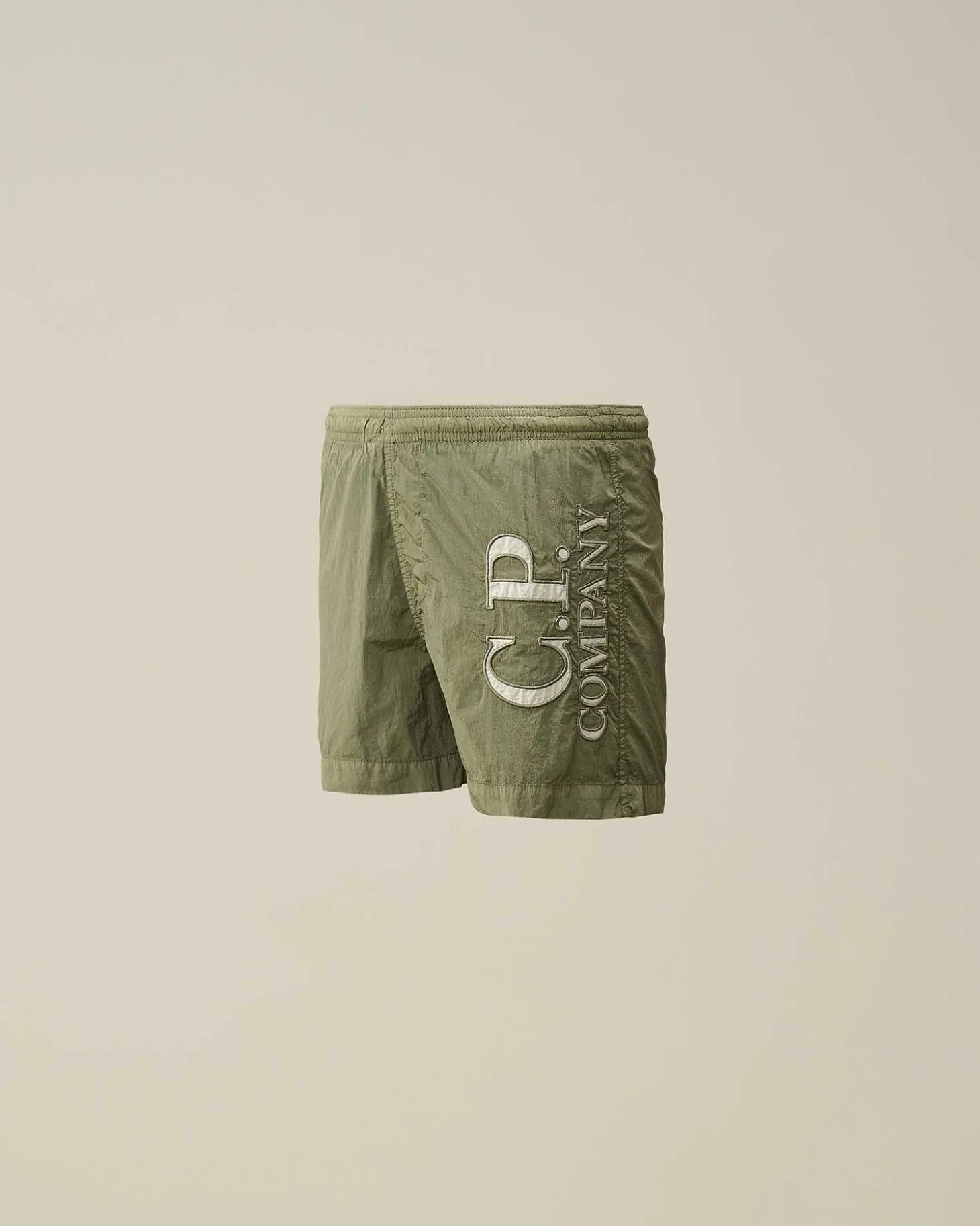 Kids C.P. Company Vêtements 2-3 Ans^U16 Chrome-R Logo Print Swim Shorts