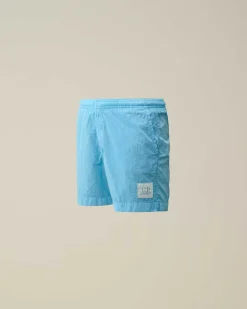 Kids C.P. Company Vêtements 4-8 Ans^U16 Chrome-R Logo Swim Shorts