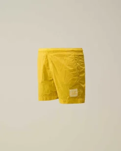 Kids C.P. Company Vêtements 4-8 Ans^U16 Chrome-R Logo Swim Shorts