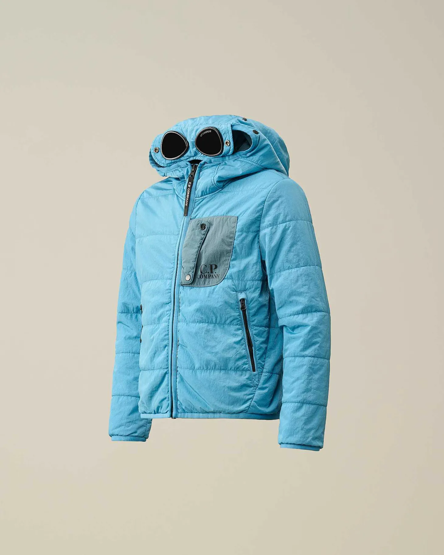 Kids C.P. Company Vêtements 4-8 Ans^U16 Chrome-R Padded Goggle Jacket