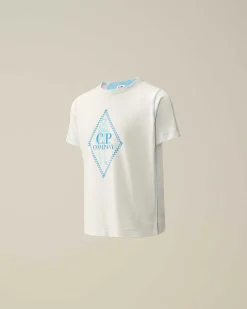 Kids C.P. Company Vêtements 4-8 Ans^U16 Cotton Jersey 30/1 British Sailor T-Shirt