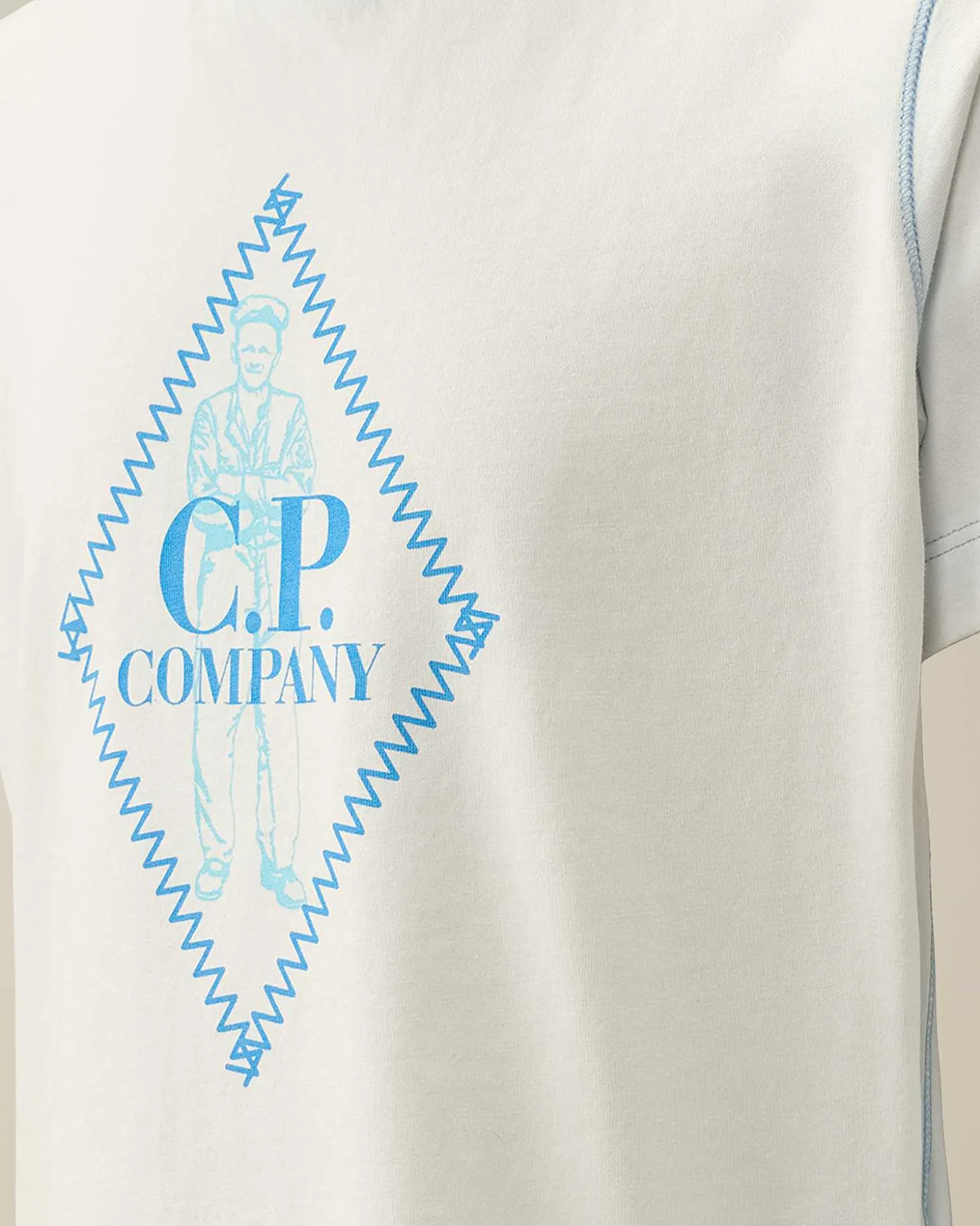 Kids C.P. Company Vêtements 4-8 Ans^U16 Cotton Jersey 30/1 British Sailor T-Shirt