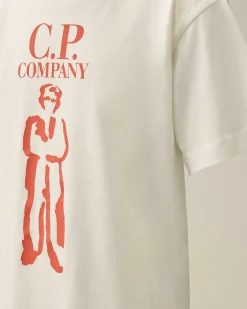 Kids C.P. Company Vêtements 2-3 Ans^U16 Cotton Jersey 30/1 British Sailor T-Shirt