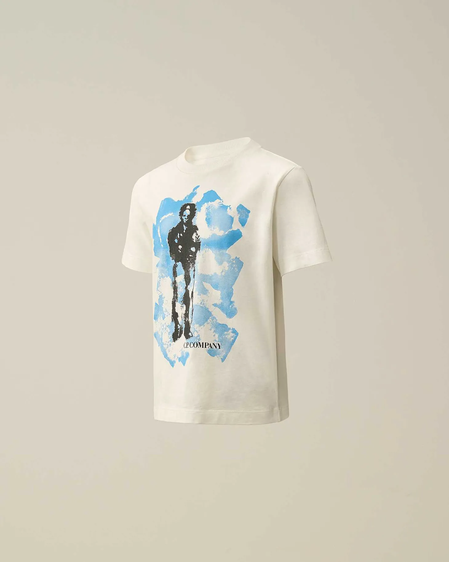 Kids C.P. Company Vêtements 4-8 Ans^U16 Cotton Jersey 30/1 Graphic T-Shirt