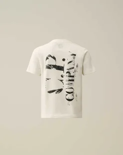 Kids C.P. Company Vêtements 4-8 Ans^U16 Cotton Jersey 30/1 Graphic T-Shirt