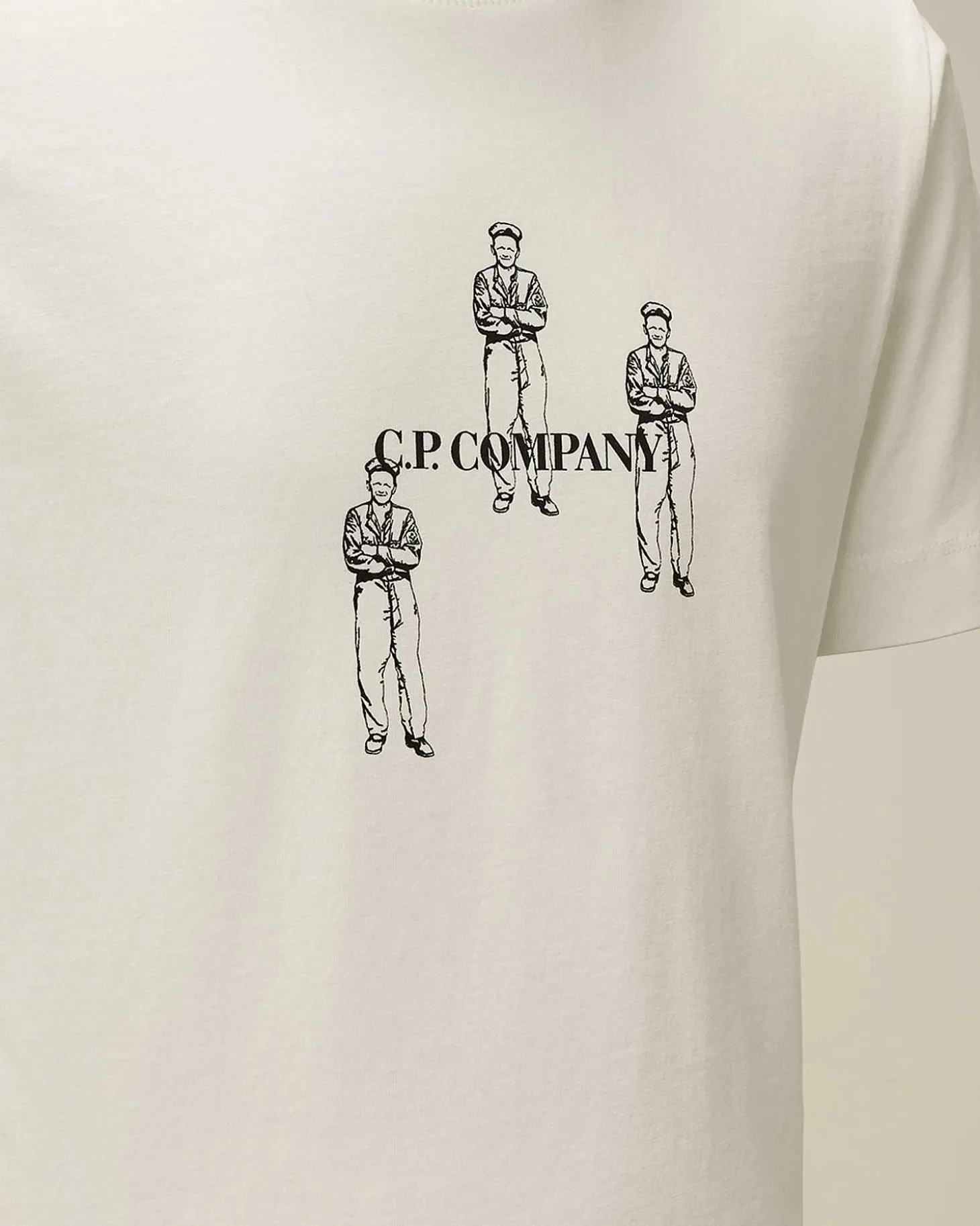 Kids C.P. Company Vêtements 4-8 Ans^U16 Cotton Jersey 30/1 Graphic T-Shirt