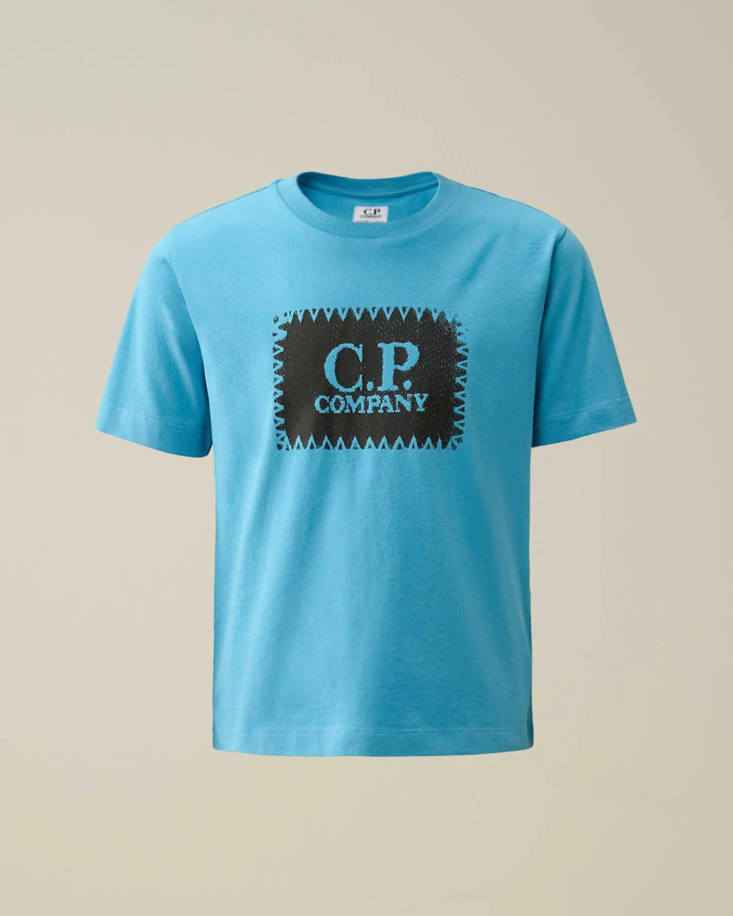 Kids C.P. Company Vêtements 10-14 Ans^U16 Cotton Jersey 30/1 Label Style Logo T-Shirt