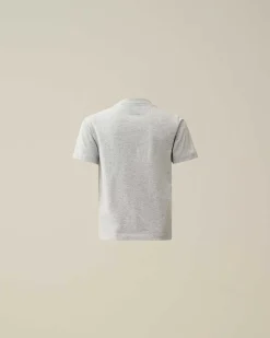 Kids C.P. Company Vêtements 2-3 Ans^U16 Cotton Jersey 30/1 Label Style Logo T-Shirt