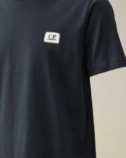 Kids C.P. Company Vêtements 4-8 Ans^U16 Cotton Jersey 30/1 Logo T-Shirt