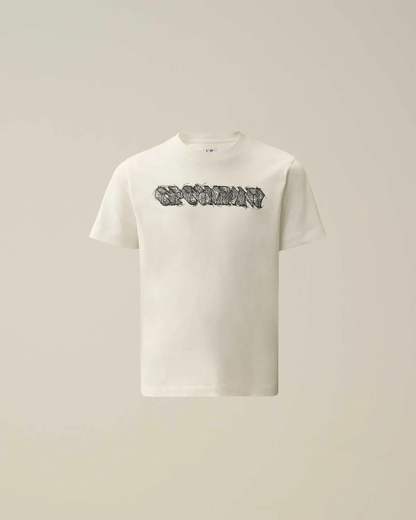Kids C.P. Company Vêtements 4-8 Ans^U16 Cotton Jersey 30/1 Logo T-Shirt