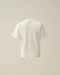 Kids C.P. Company Vêtements 4-8 Ans^U16 Cotton Jersey 30/1 Maxi Logo T-Shirt