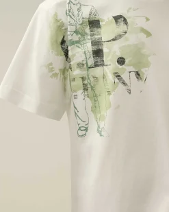 Kids C.P. Company Vêtements 10-14 Ans^U16 Cotton Jersey 30/1 Maxi Logo T-Shirt