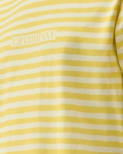 Kids C.P. Company Vêtements 2-3 Ans^U16 Cotton Jersey 30/1 Striped T-Shirt