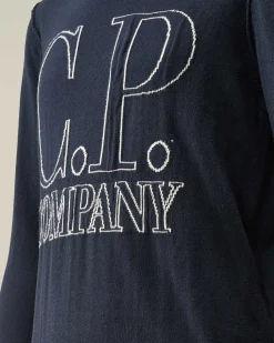 Kids C.P. Company Vêtements 4-8 Ans^U16 Cotton Logo Knit
