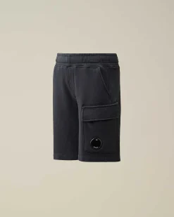 Kids C.P. Company Vêtements 4-8 Ans^U16 Diagonal Fleece Cargo Shorts