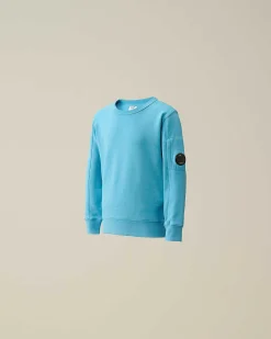Kids C.P. Company Vêtements 2-3 Ans^U16 Diagonal Fleece Lens Sweatshirt