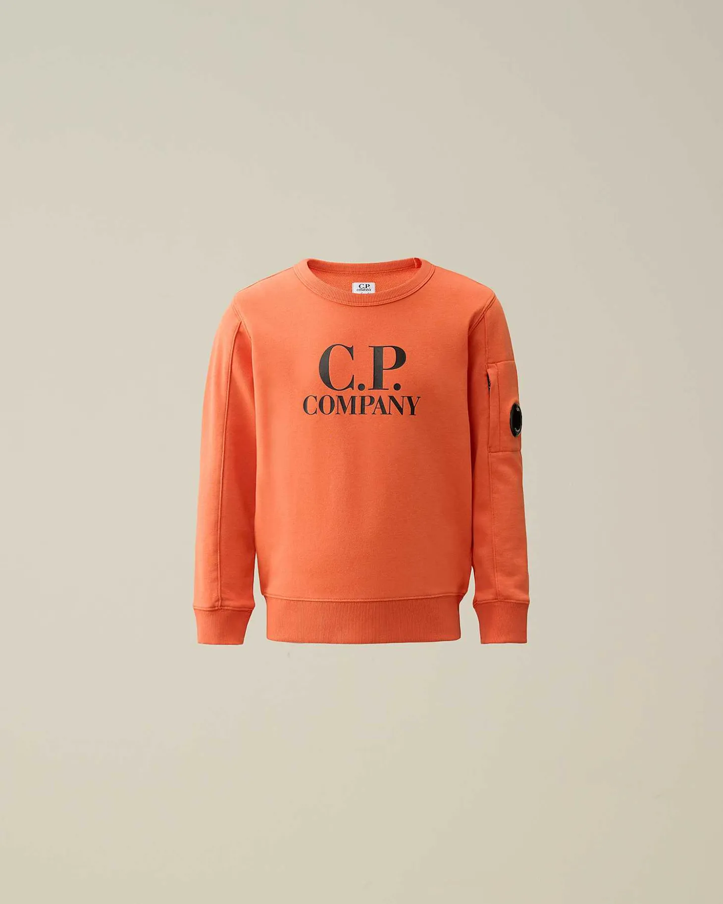 Kids C.P. Company Vêtements 2-3 Ans^U16 Diagonal Fleece Logo Sweatshirt
