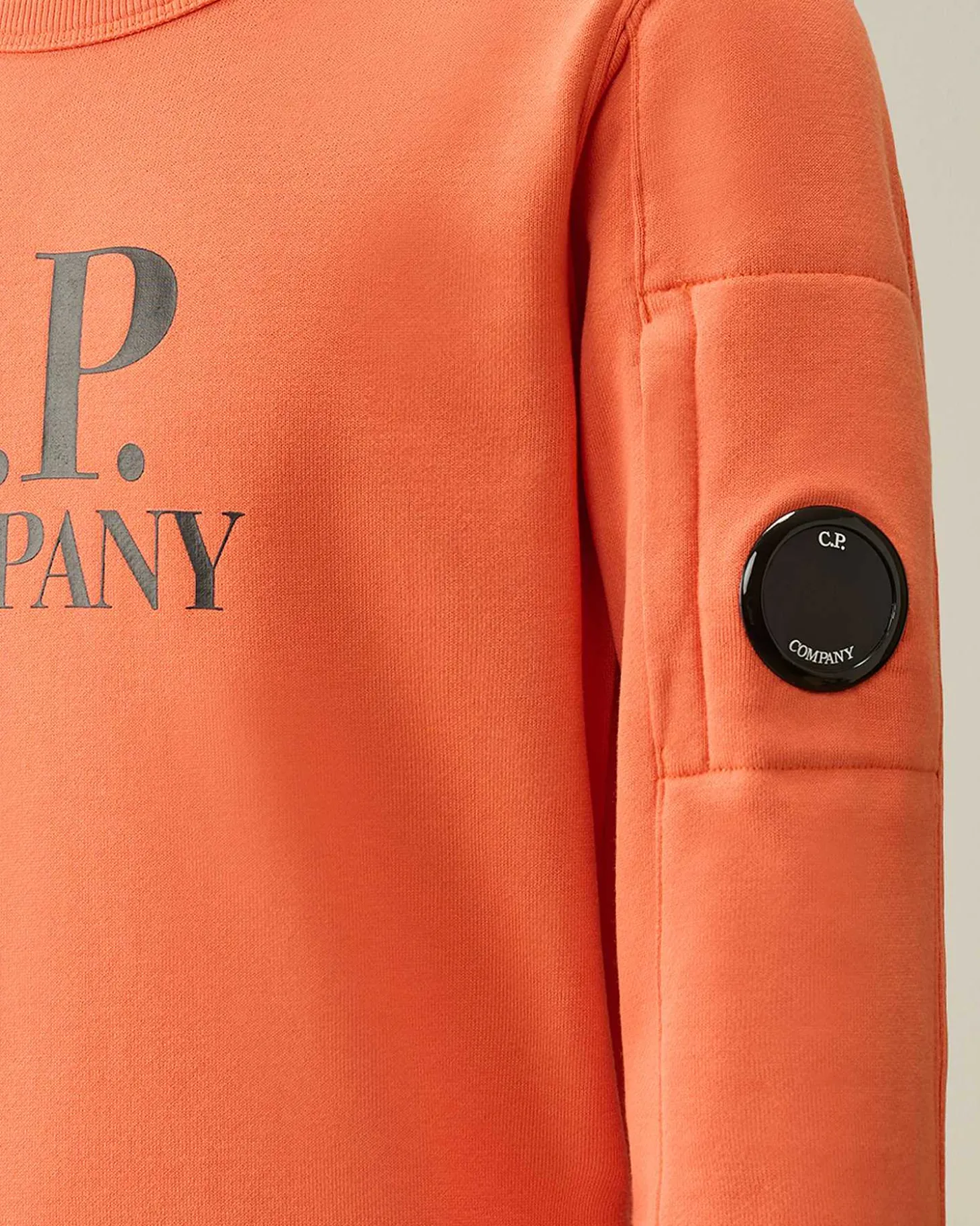 Kids C.P. Company Vêtements 2-3 Ans^U16 Diagonal Fleece Logo Sweatshirt