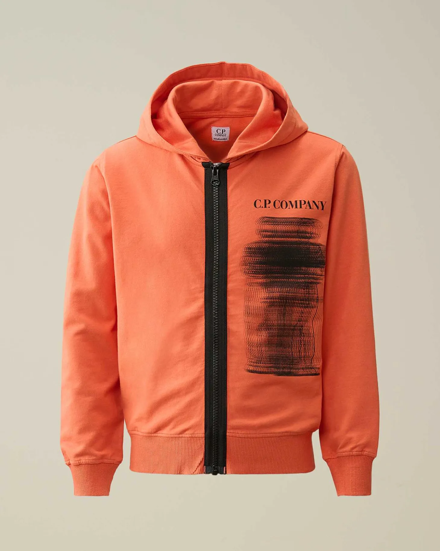 Kids C.P. Company Vêtements 10-14 Ans^U16 Light Fleece Graphic Hoodie